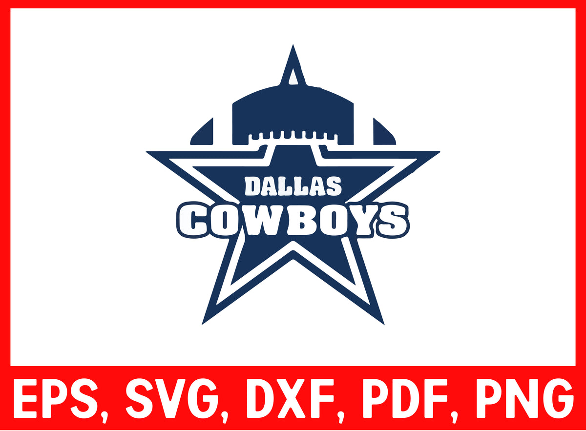 Cowboys Vector Logo Dallas Cowboys Svg, Cowboys Svg. Vector Cut File