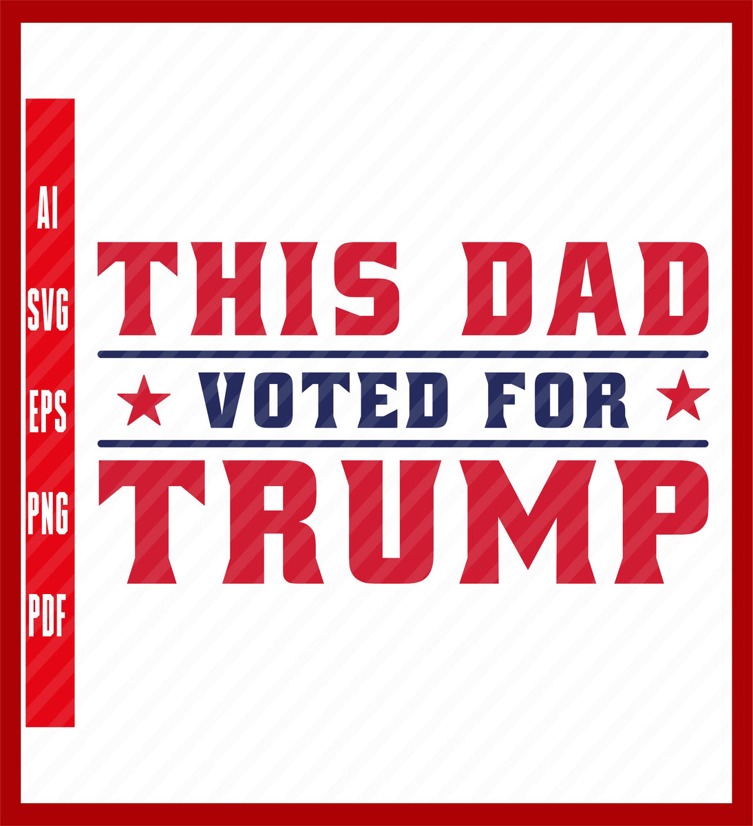 This Dad Voted For Trump Shirt, Trump 2024 Shirt, Trump Father's Day G