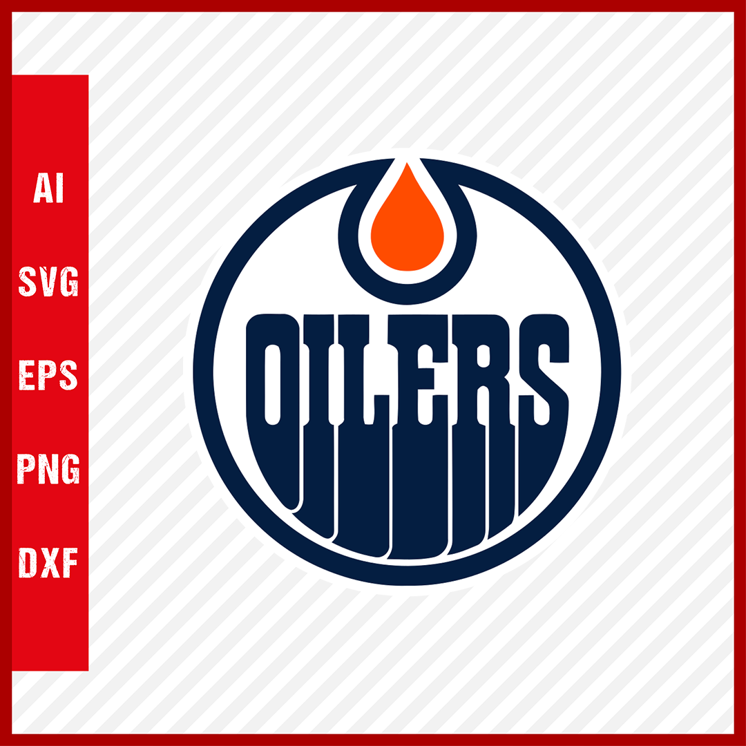Edmonton Oilers Svg, NHL National Hockey League Team Svg Logo Clipart  Bundle Instant Download SVG - PNG - EPS - PDF