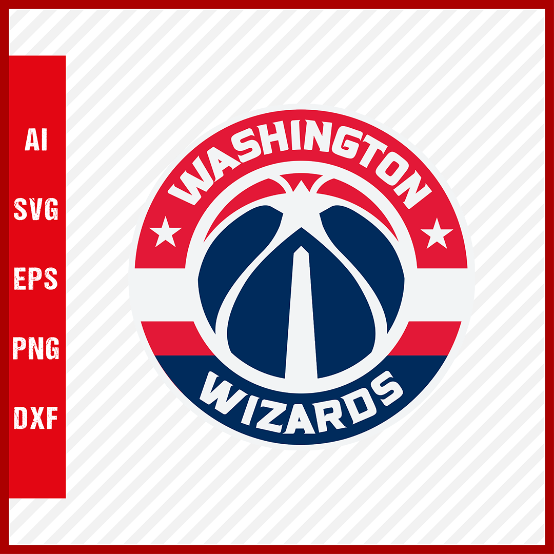 Washington Wizards NBA Team SVG Bundle, Basketball SVG NBA Clipart