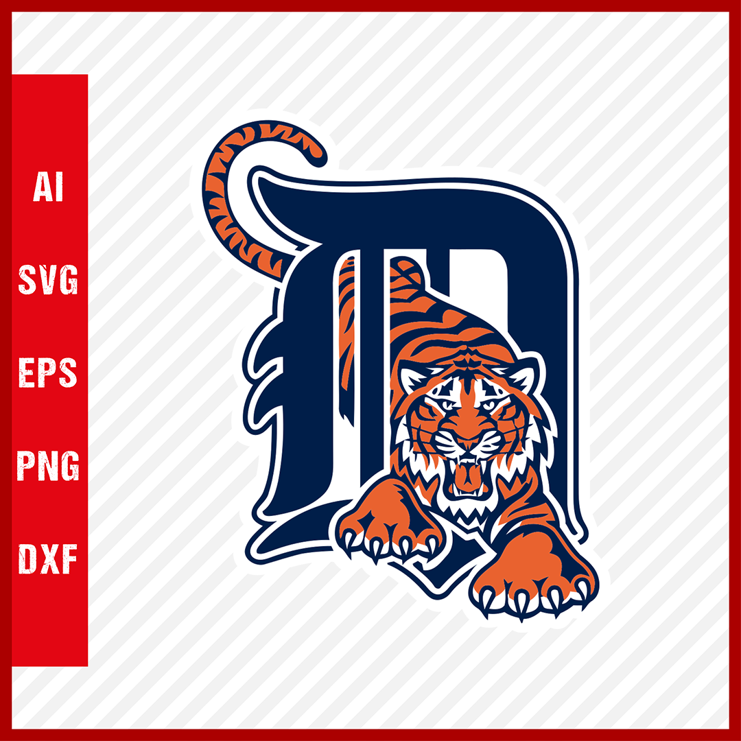 Detroit Tigers Logo MLB Svg Cut Files Baseball Clipart – Creativedesignmaker