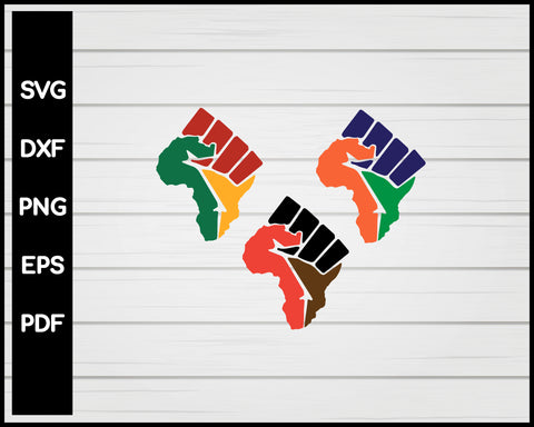 Fist Africa svg Black Power Fist Africa svg Africa svg Africa Map svg Black History svg Black Power fist svg Africa cut African flag svg