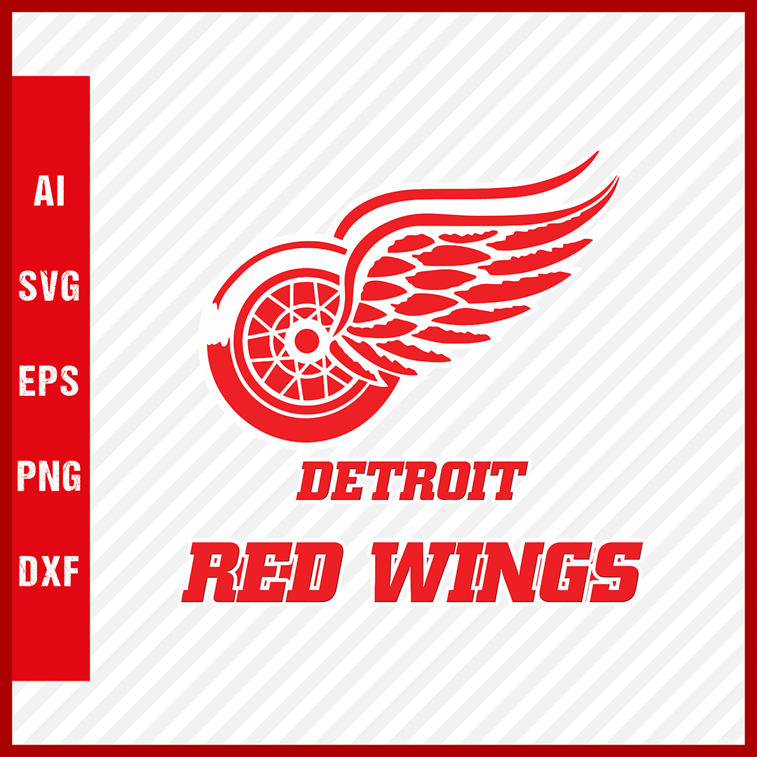 Detroit Red Wings Logo Svg NHL National Hockey League Team Svg Clipart ...