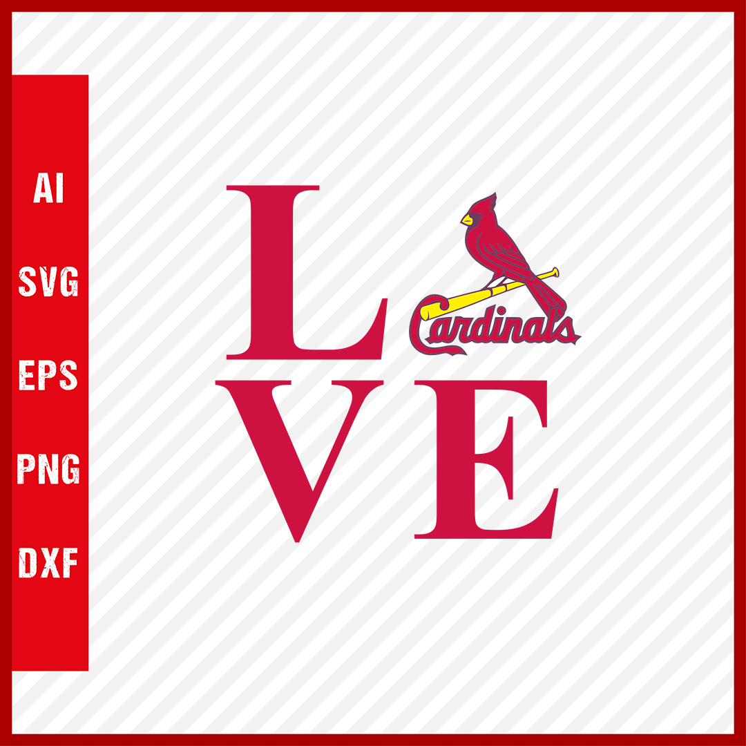 St. Louis Cardinals Logo MLB Svg Cut Files Baseball Clipart