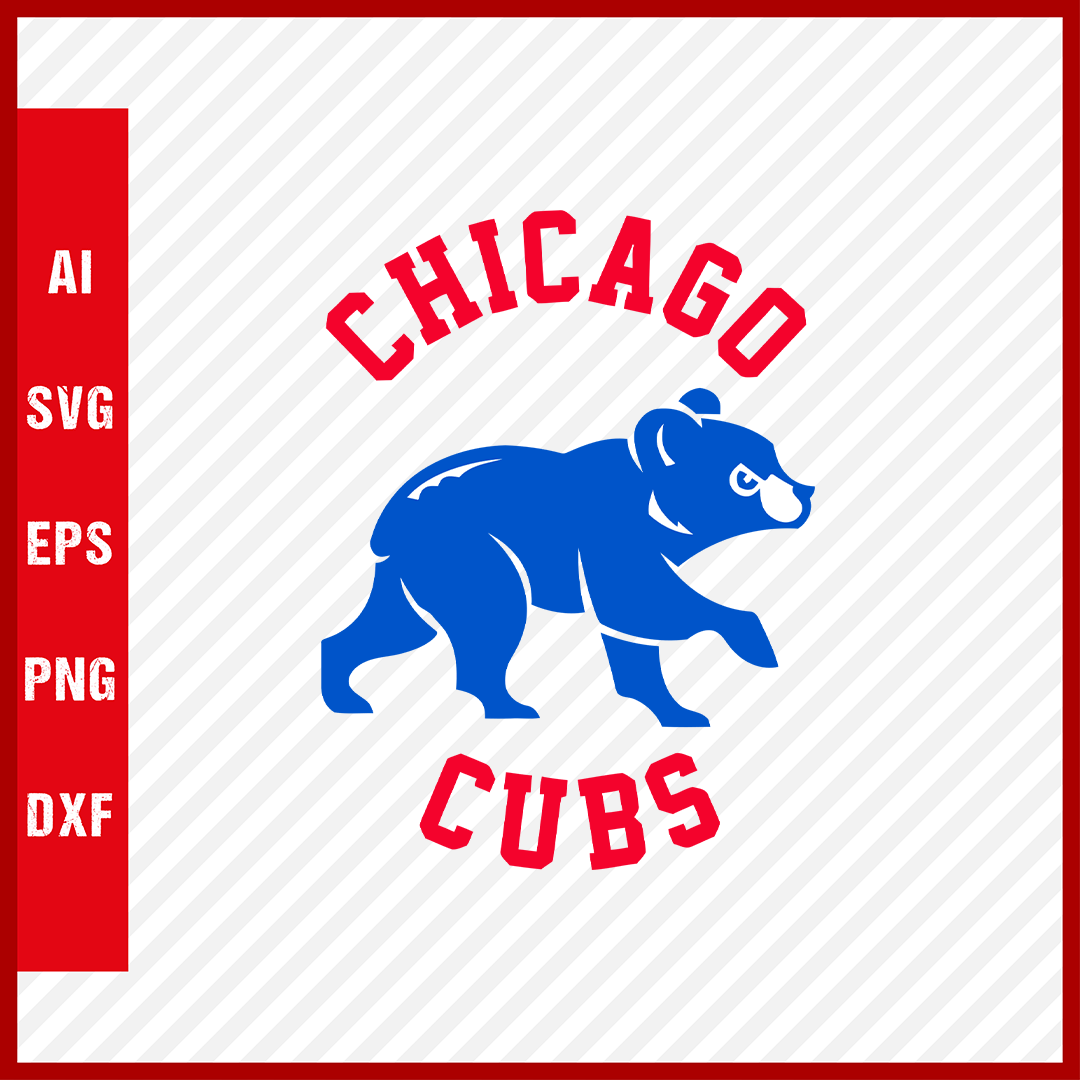 Chicago Cubs Logo MLB Svg Cut Files Baseball Clipart – Creativedesignmaker