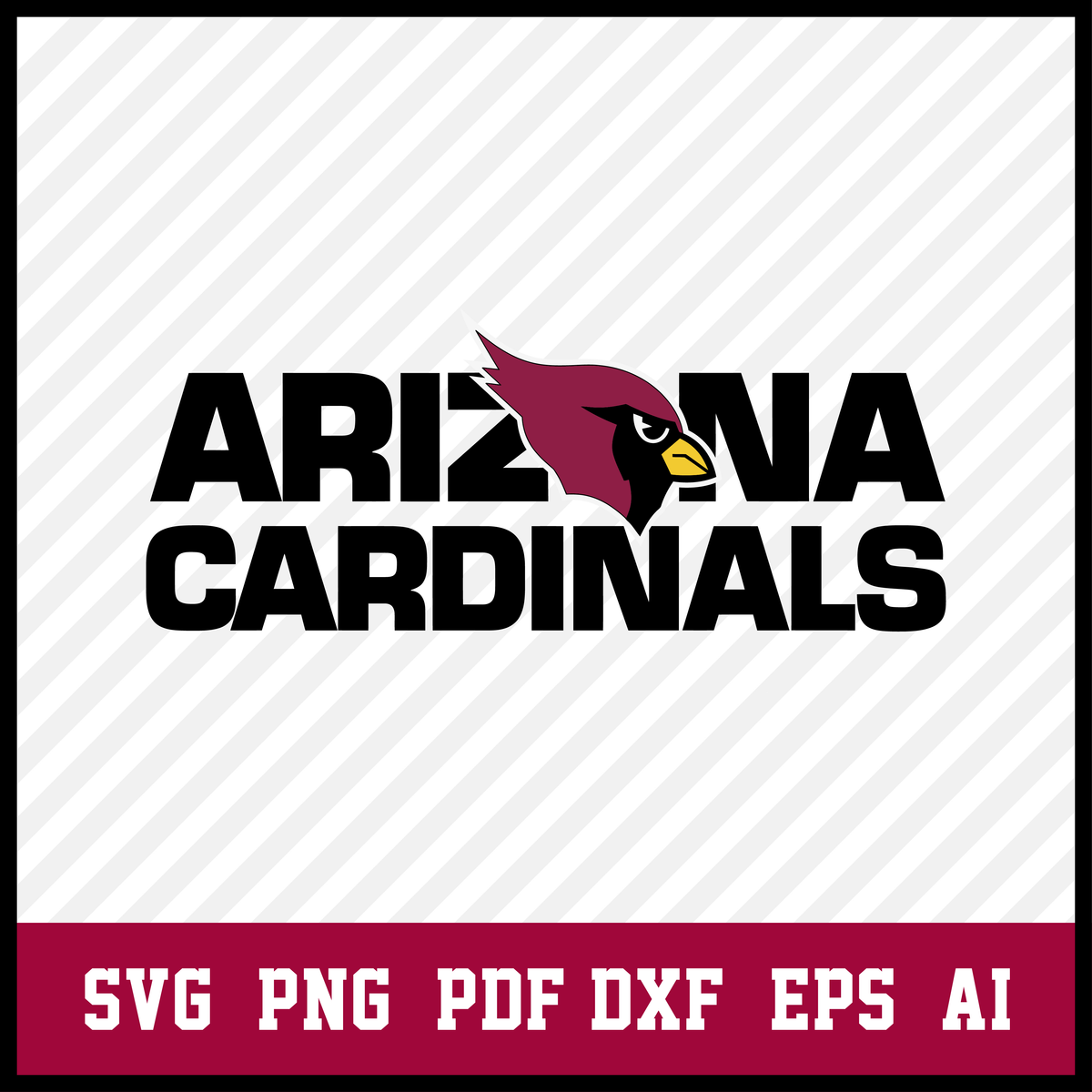 nfl cardinals logo vector