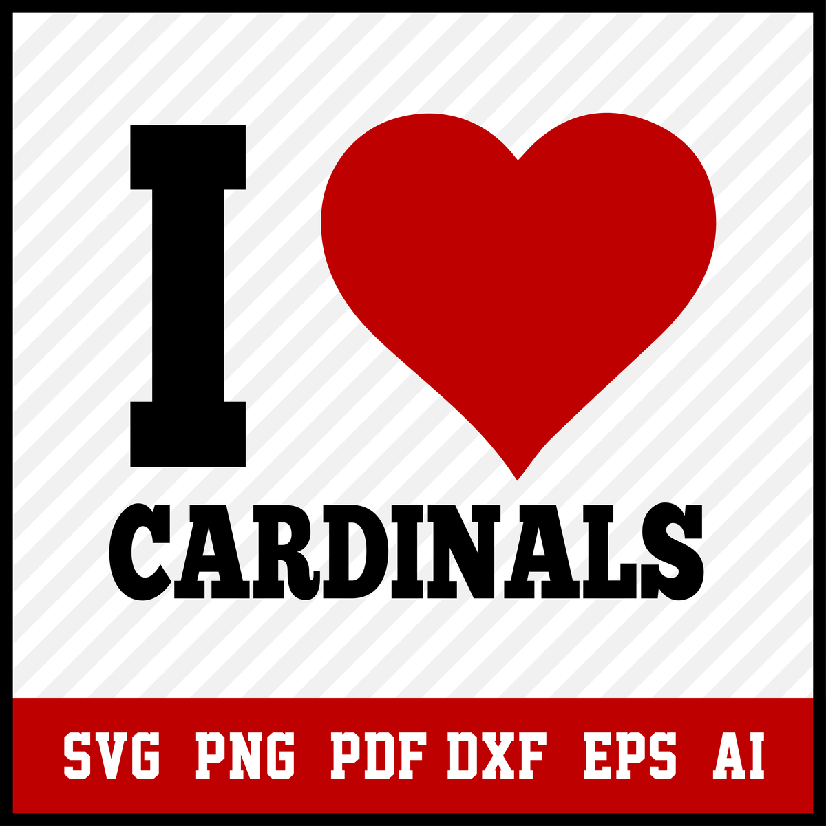 MLB St Louis Cardinals SVG, SVG Files For Silhouette, St. Louis