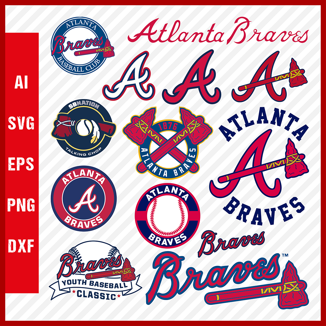 Atlanta Braves MLB svg Cut Files Baseball Clipart Bundle –  Creativedesignmaker