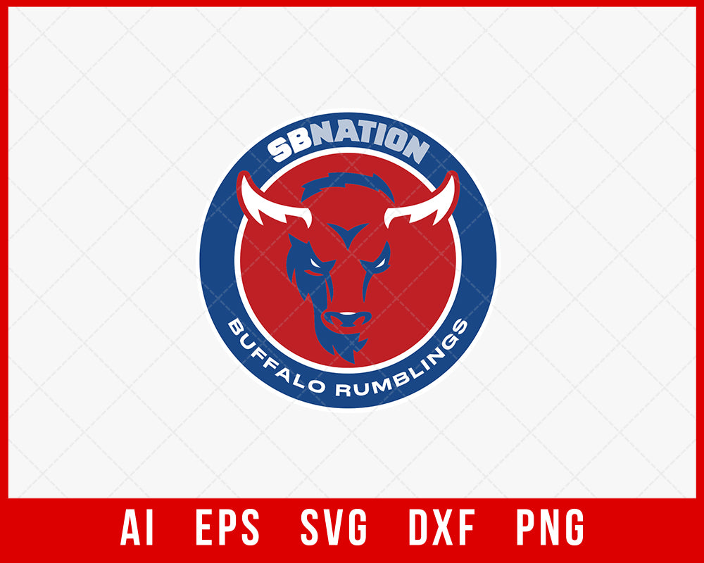 Buffalo Bills SVG Logo NFL Sports SVG  Creative Design Maker –  Creativedesignmaker