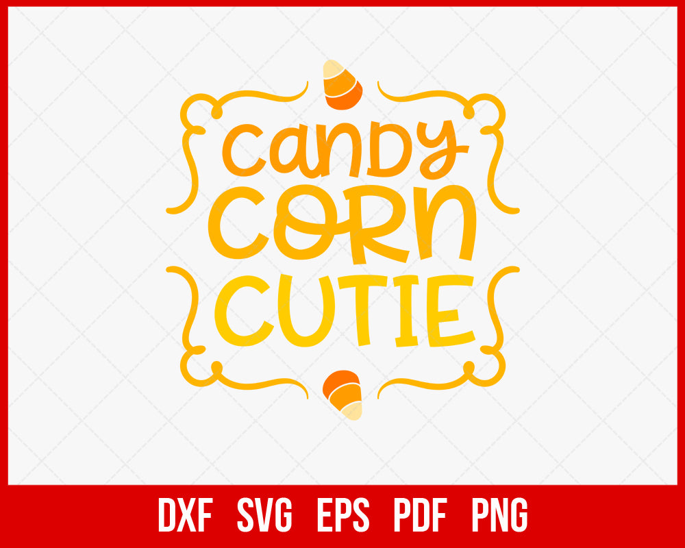 Candy Corn Cutie Halloween SVG Cutting File | Creative Design Maker ...