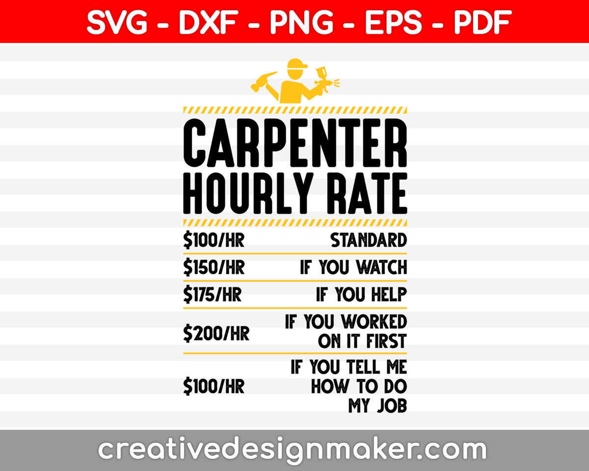 carpenter svg printable files Creativedesignmaker