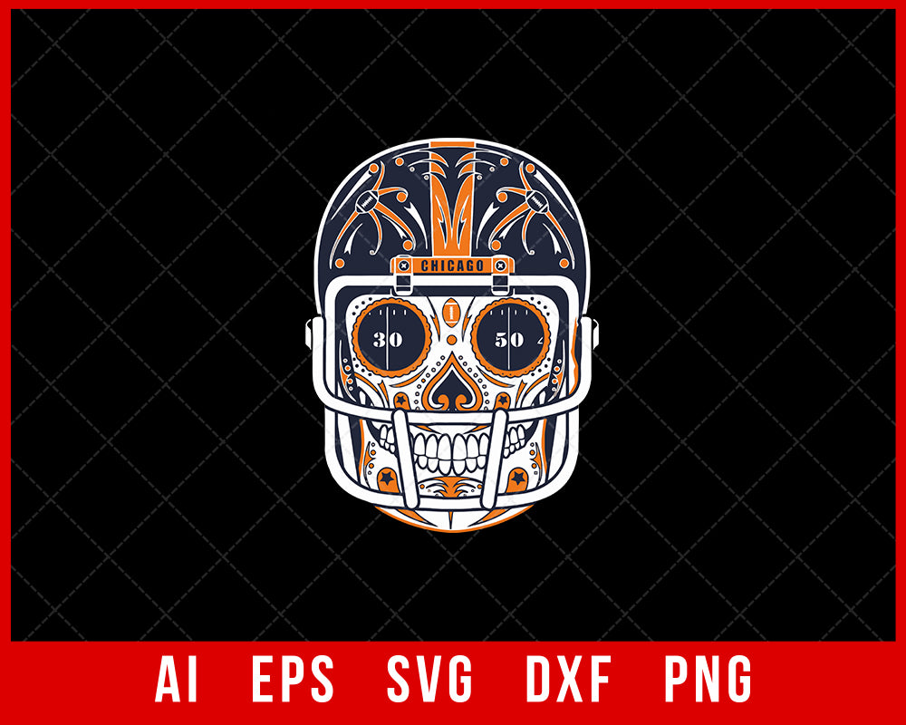 Chicago Helmet SVG - Chicago Bears SVG - Chicago Bears Logo SVG - American  football SVG