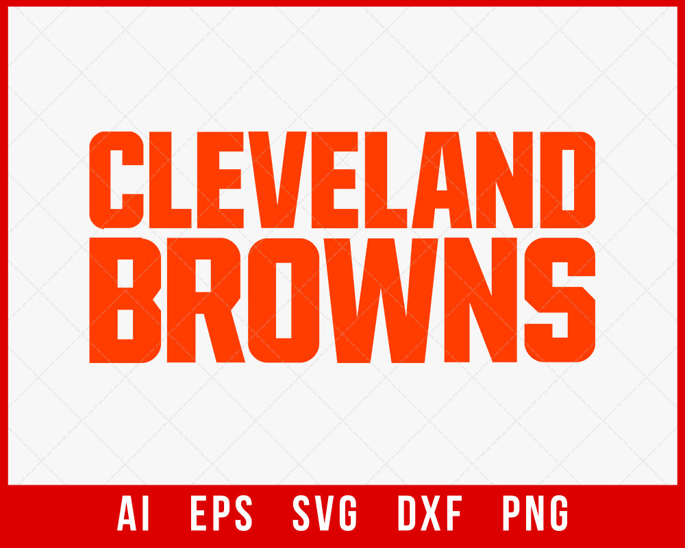 Cleveland Browns Silhouette Clipart NFL  Creative Design Maker –  Creativedesignmaker