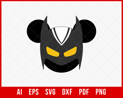 Disney Superhero SVG T-shirt Design Cut File for Cricut Silhouette Digital Download