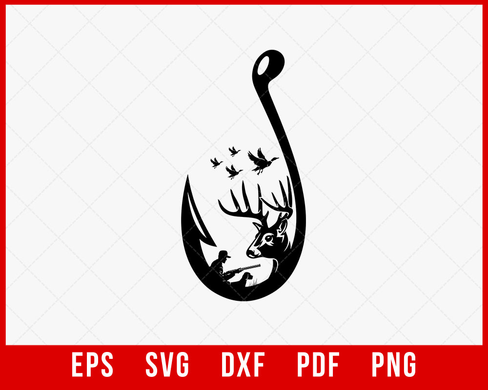 Hunting/fishing shirt T-Shirt Fishing SVG  Creative Design Maker –  Creativedesignmaker
