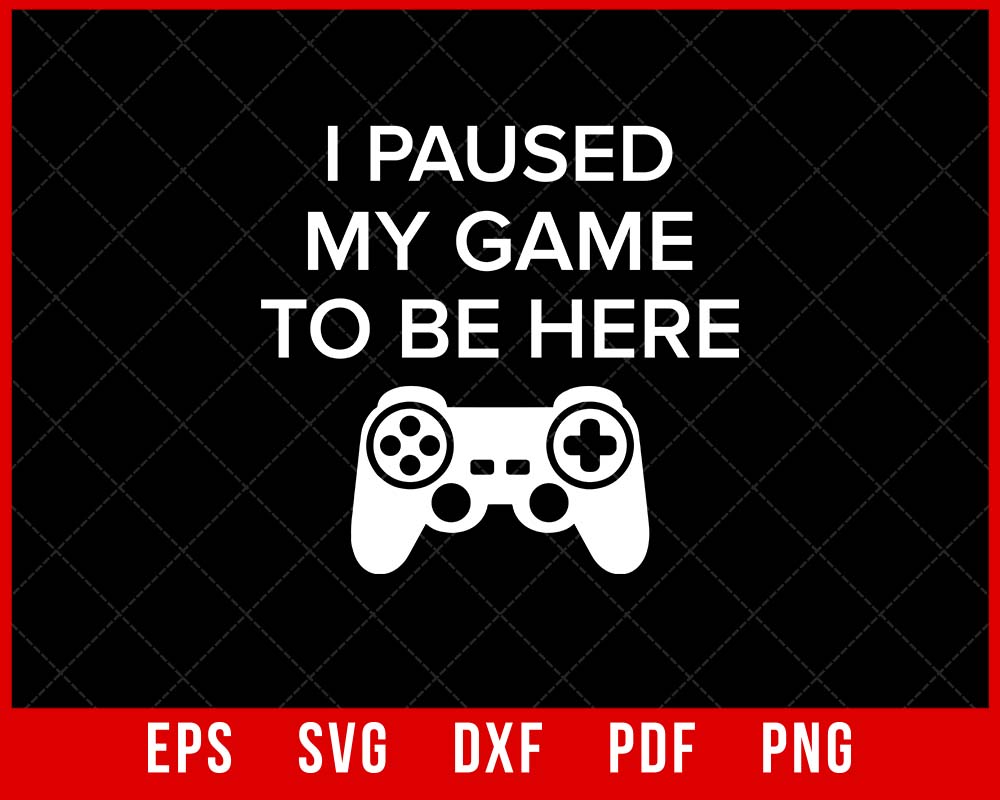 My game is paused talk fast or feed me pizza gaming t-shirt design. Online  video gamer t-shirt design. T-shirt design ideas. T-shirt design quotes pro  download 20913276 Vector Art at Vecteezy