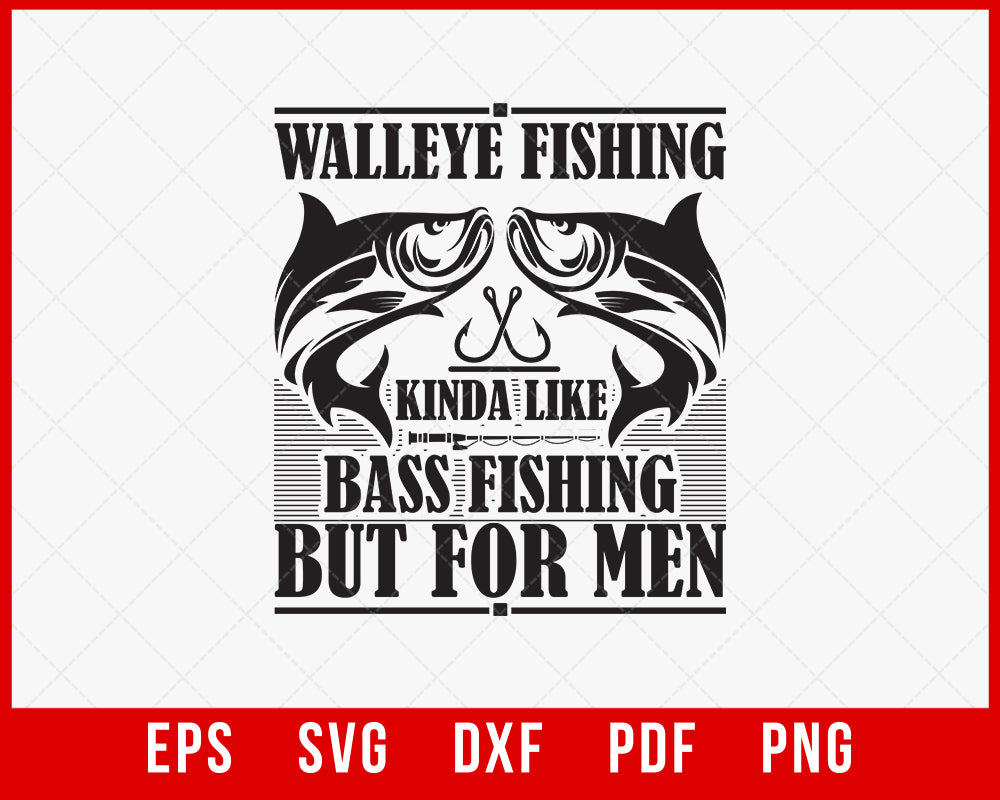 Buy Men's Funny Walleye Fishing T Shirt Fishing Shirts Walleye