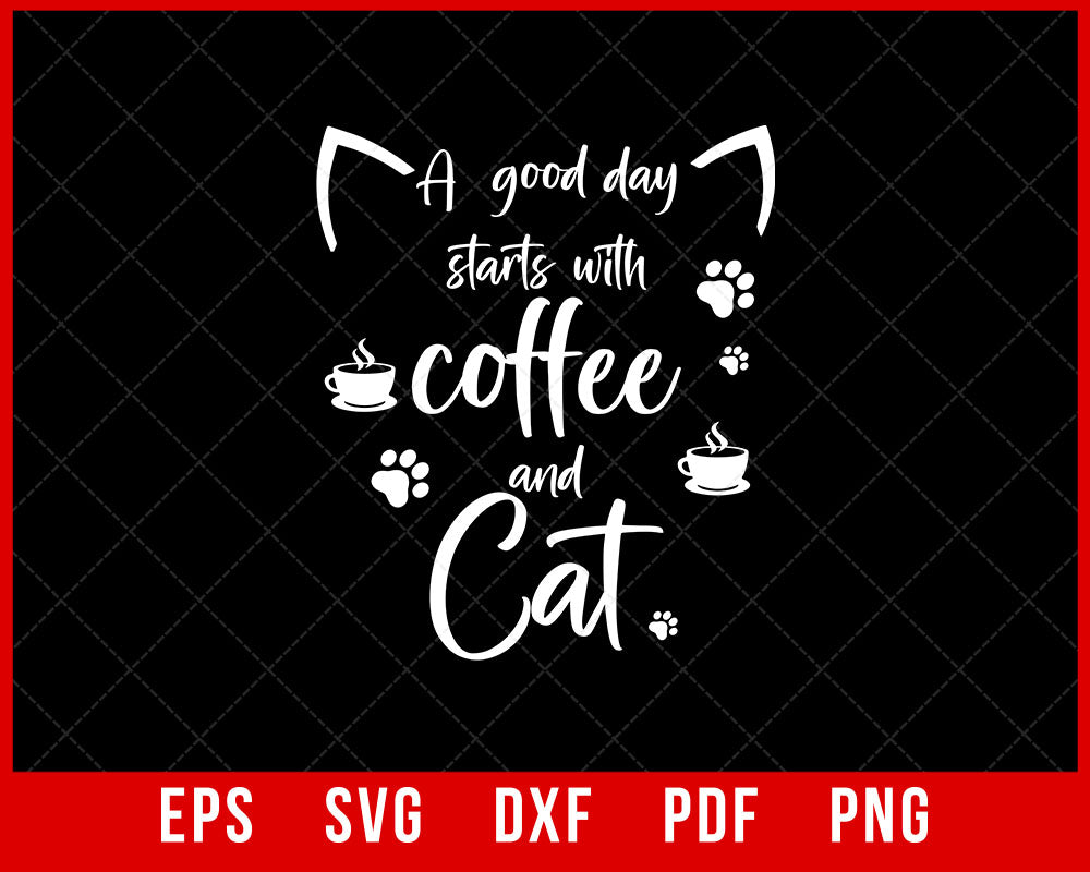 Self Esteem Cute Cat Icon PNG & SVG Design For T-Shirts