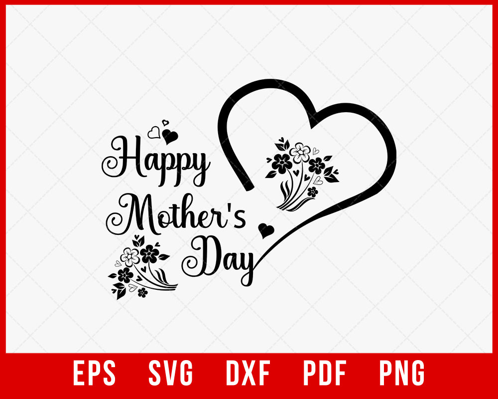 Happy Mother's Day svg vector for t-shirt - Buy t-shirt designs