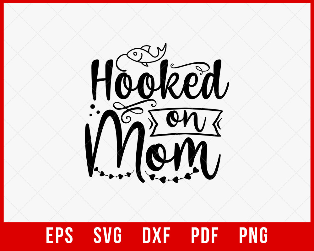 The Fishing Mom Mama T-Shirt Fishing SVG  Creative Design Maker –  Creativedesignmaker