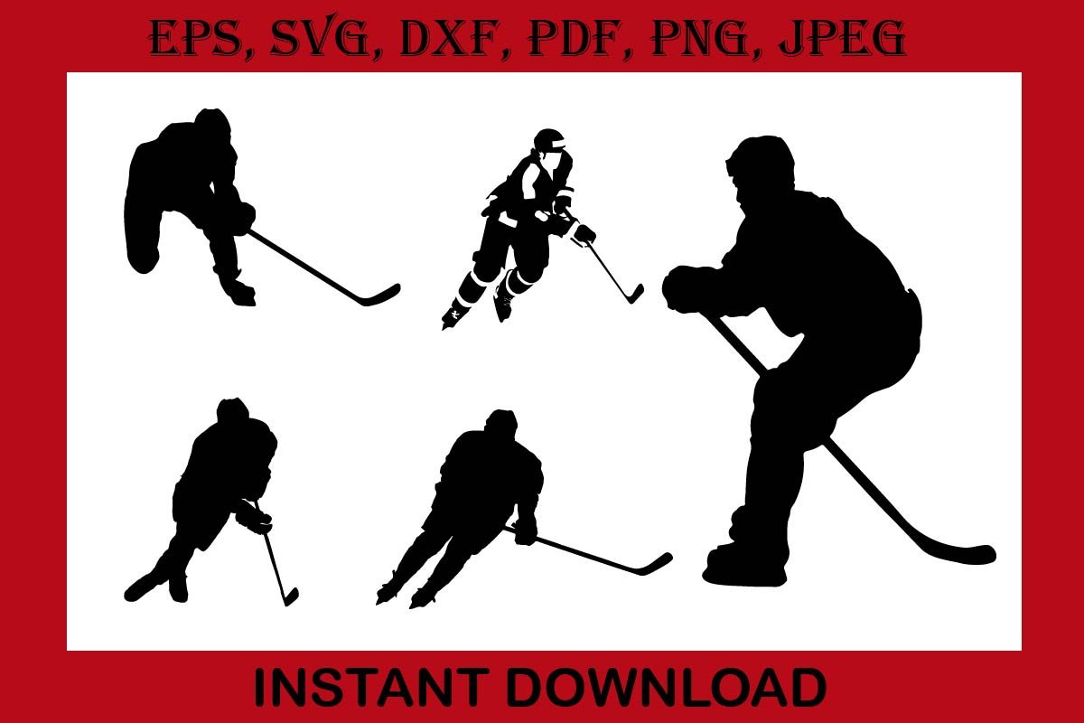 Hockey Svg Ice Hockey Font Hockey Letters Sport Font Svg 