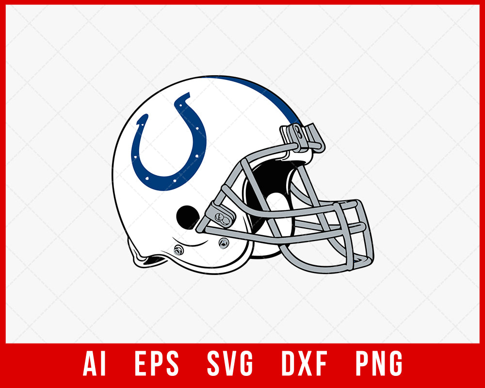 colts football helmet NFL Indianapolis Colts Logo Helmet SVG