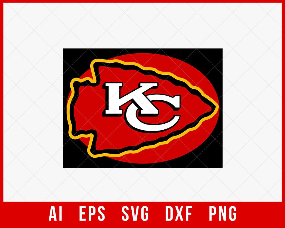 Kansas City Chiefs Logo Shirt Design SVG File for Cricut Maker and  Silhouette Cameo Digital Download