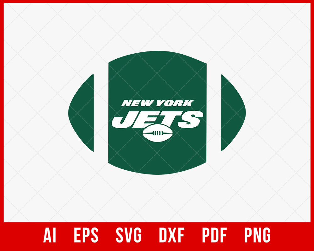 New York Jets Logo Clipart SVG  Creative Design Maker – Creativedesignmaker