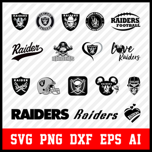 Las Vegas Raiders Svg Bundle, Raiders Svg, Las Vegas Raiders Logo, Raiders Clipart, Football SVG bundle, Svg File for cricut, Nfl Svg  • INSTANT Digital DOWNLOAD includes: 1 Zip and the following file formats: SVG, DXF, PNG, EPS, PDF  • Artwork files are perfect for printing, resizing, coloring and modifying with the appropriate software.