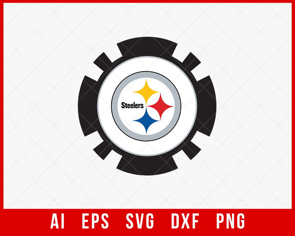 Pittsburgh Steelers SVG - Instant Download For Silhouette and Cricut