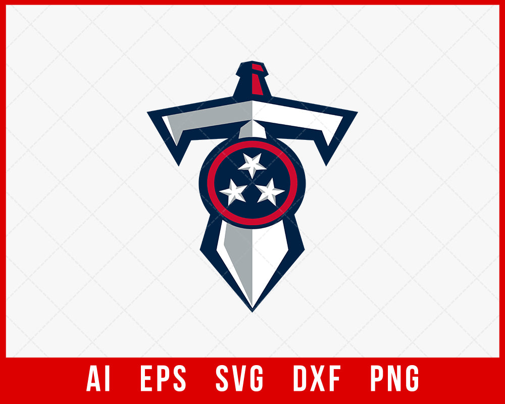 Tennessee Titans logo Digital File (SVG cutting file + pdf+png+dxf)