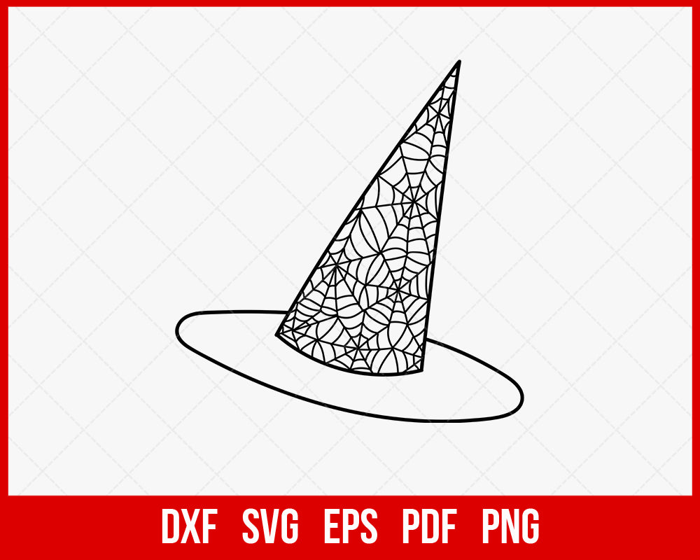 Witches Hat Witch Freak Halloween SVG File | Creative Design Maker