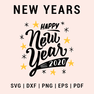 New Years svg