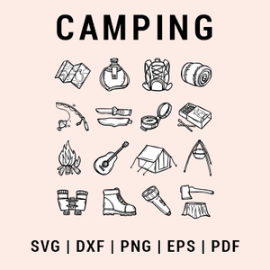 Camping svg