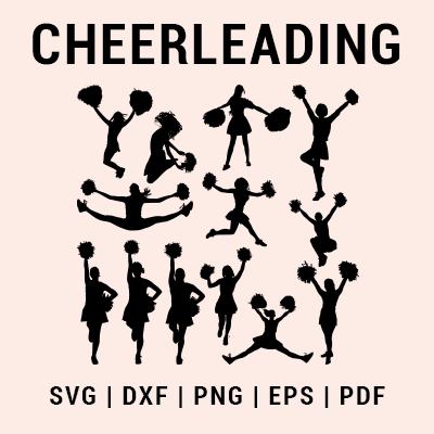 Cheerleading svg