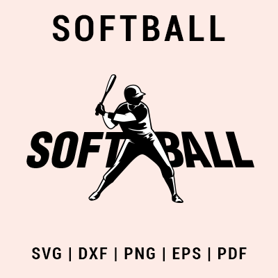 Softball svg | Design by- creativedesignmaker.com – Creativedesignmaker