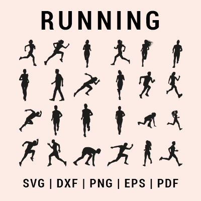 Running svg