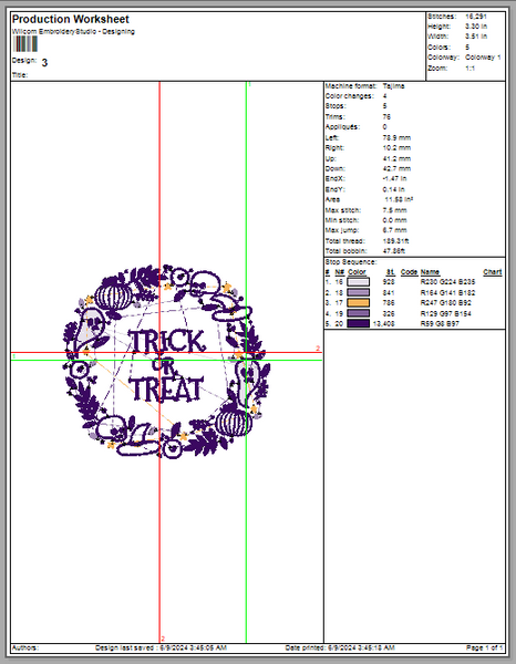 Halloween Machine Embroidery Digiting Design, 4 File sizes- Instant Download