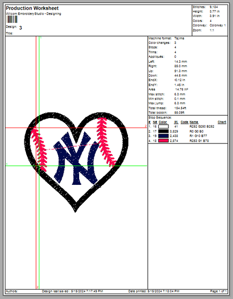 New York Yankees Embroidery, Mlb Embroidery, Machine Embroidery, Baseball Embroidery, 4 File sizes- Instant Download