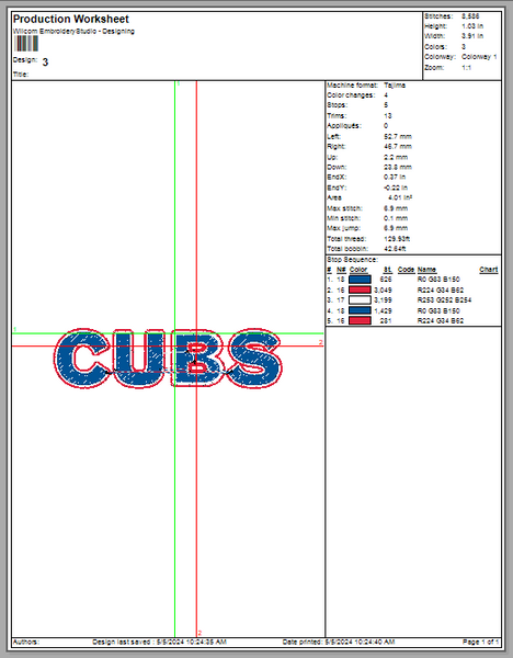 Chicago Cubs Embroidery, Mlb Embroidery, Machine Embroidery, 4 File sizes- Instant Download