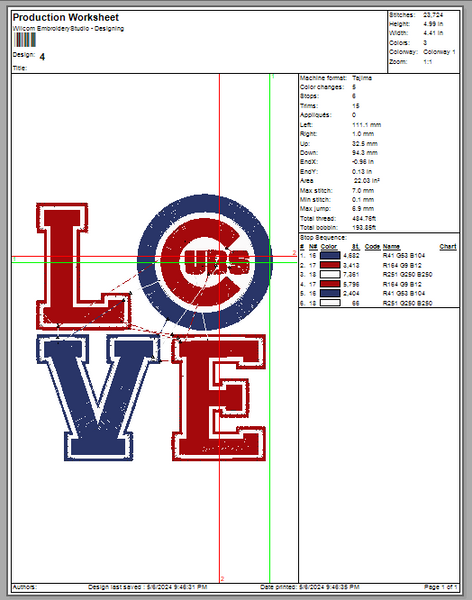 Chicago Cubs Embroidery, Mlb Embroidery, Machine Embroidery, 4 File sizes- Instant Download