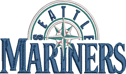 Mariner Star Nautical Embroidery Seattle Mariners Embroidery Mlb Embroidery &nbsp;Basebal Embroidery Machine Embroidery Design, 4 File sizes- Instant Download &amp; PDF File