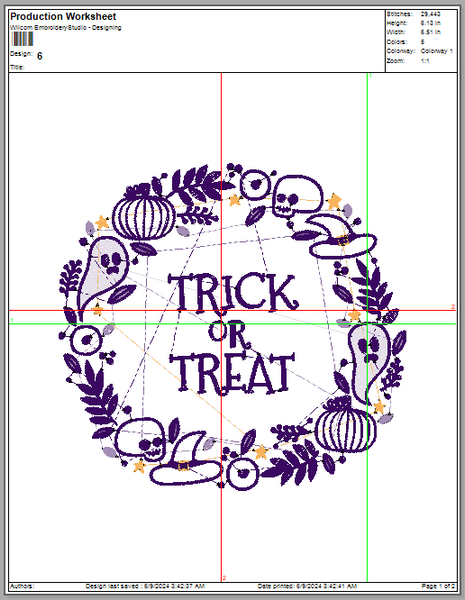 Halloween Machine Embroidery Digiting Design, 4 File sizes- Instant Download