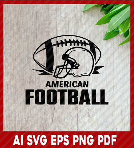 American Football, Game Day, Sport Lover T-Shirt Design Eps, Ai, Png, Svg and Pdf Printable Files