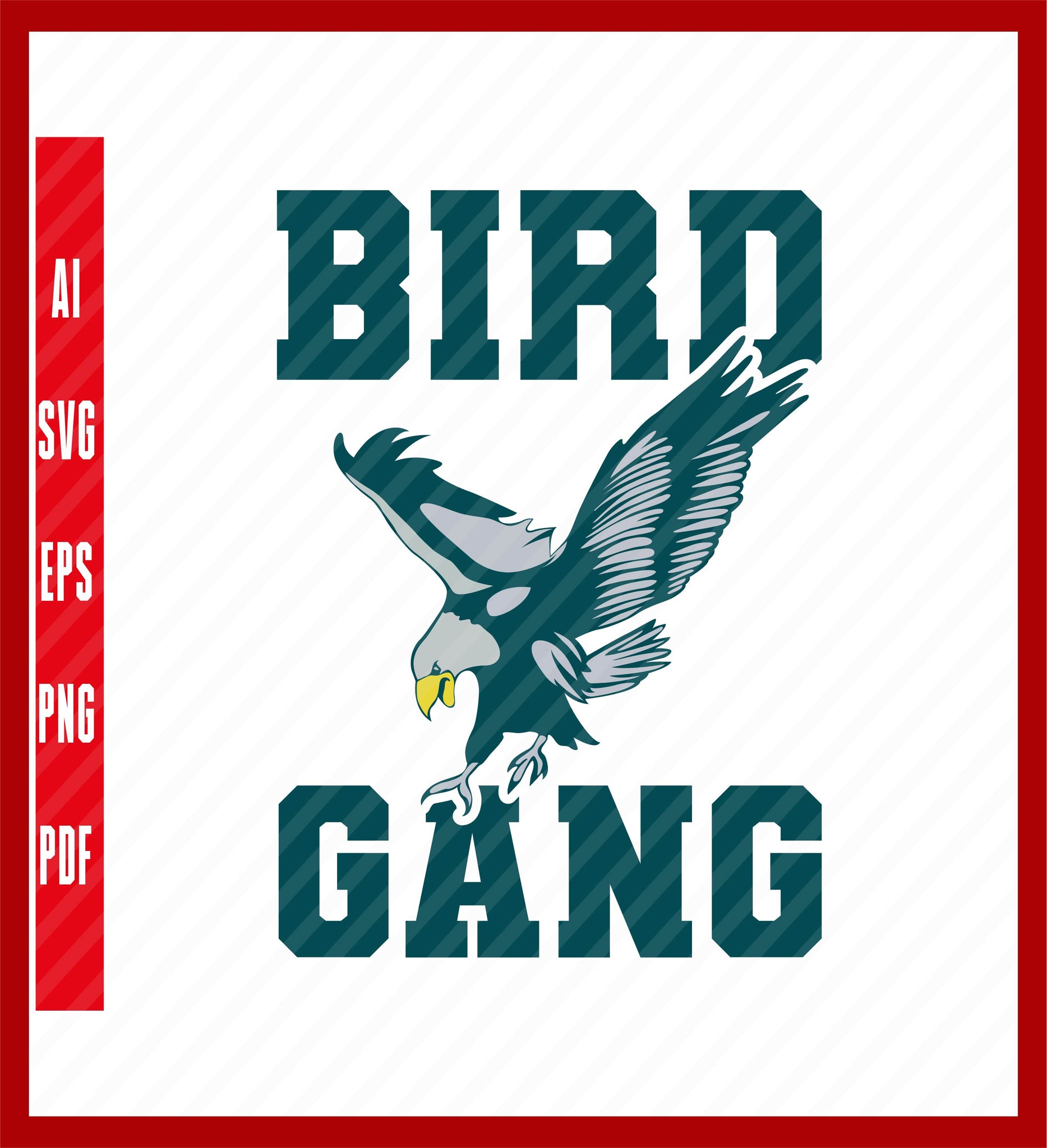 Birdgang eagles t on sale shirt