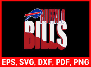 Buffalo Bills Mafia SVG, Buffalo Bills Logo SVG Cut File for T-shirt Cricut Digital Download