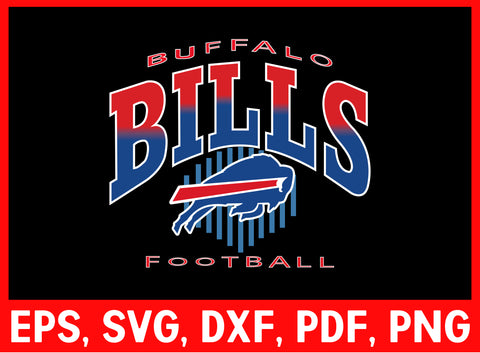 Buffalo Bills Mafia SVG, Buffalo Bills Logo SVG Cut File for T-shirt Cricut Digital Download