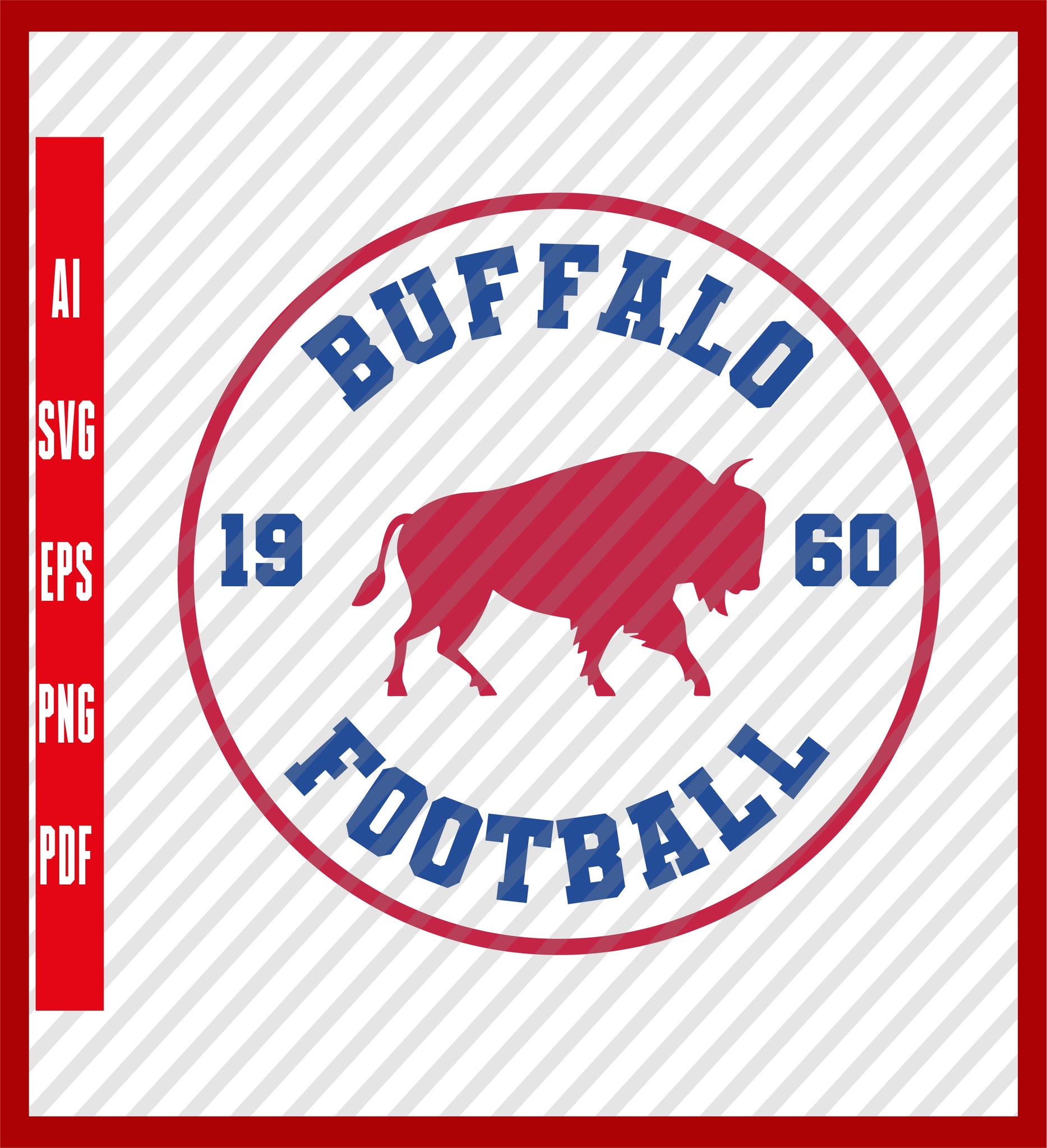 Buffalo Football Shirt, Buffalo T-shirt, Let's Go Buffalo, Bills Svg, Buffalo Bills Logo, Bills Clipart, Football SVG, Svg File for cricut, Nfl Svg