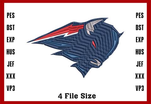 Buffalo Bills Logo Embroidery, NFL football embroidery, Machine Embroidery Design, 4 File sizes- Instant Download & PDF File