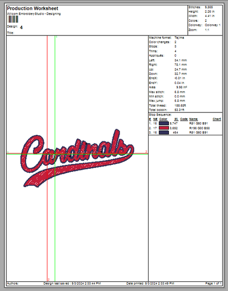 St. Louis Cardinals Logo Mlb Embroidery, Machine Embroidery, Baseball Embroidery, 4 File sizes- Instant Download